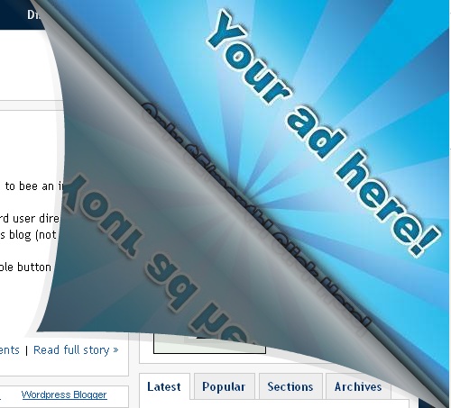 Peel in Modal Window - AJAX PopUp